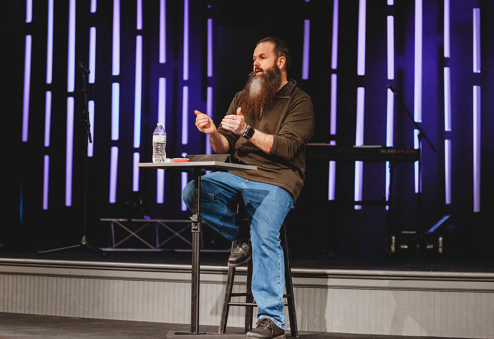 Pastor Glenn Preaching