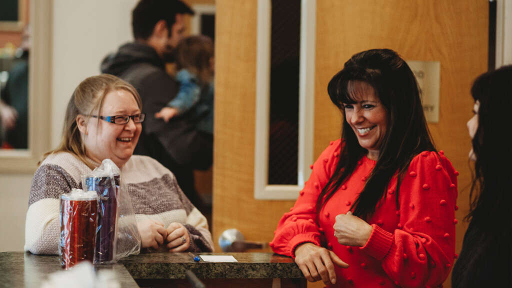 Friendly Women at Front Desk